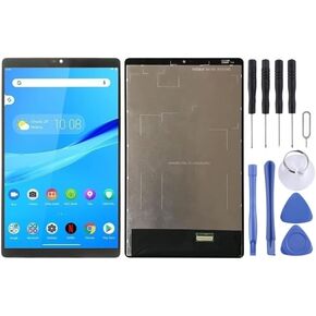 ymjus أجزاء إصلاح الهواتف المحمولة أجزاء OEM شاشة LCD لـ Lenovo Tab M8 FHD TB-8705 TB-8705N TB-8705M TB-8705F مع قطع الغيار الكاملة للرقم (الأسود)