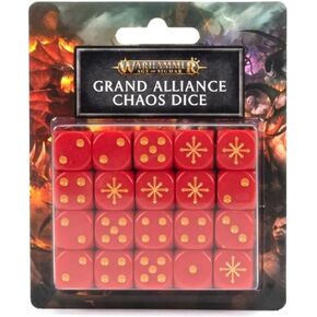 Games Workshop - Age of Sigmar: Grand Alliance Chaos Dice Set