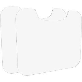 4 Pack Portable Lap Desk 22" Clear Acrylic Activity Lap Tray Lightweight for Coloring Writing Drawing Eating Studying by Marketing Holders