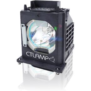 A+ Quality 915B403001 Projector Lamp Bulb مع الإسكان متوافق مع Mitsubishi WD-65C8 WD-73C8 WD-65735 WD-60735 WD-60C9 WD-65837 WD-65736 WD-60C8 WD-73735 WD-7336 WD-7336