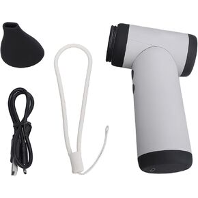 Electric Blower 100000 RPM | USB Rechargeable Turbo Fan for Computer/Keyboard/Car | Adjustable Speed, 52m / s Typhoon - Level Flow | 2000mAh Battery, 10W Quick Charging