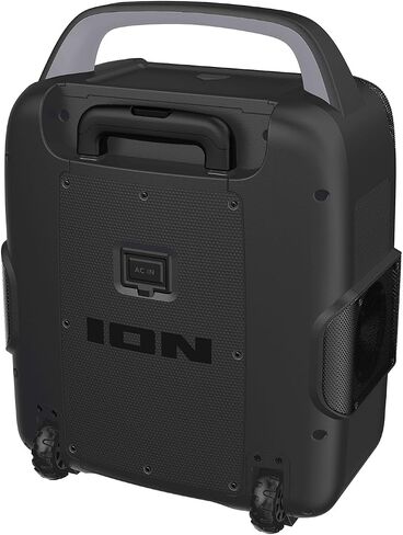 ION Sport 320-200 Watt Outdoor Bluetooth Party Speaker with Rechargeable Battery, FM Radio, Lights, USB Charging, App, Omni-Directional Sound in Saudi Arabia