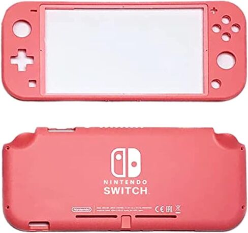 Replacement Full Housing Case for Nintendo Switch Lite Front & Back Cover for Switch Lite (Pink) in Saudi Arabia