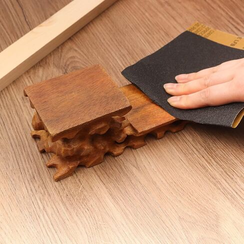 ورق صنفرة، 240 حبيبة صنفرة جافة ورطبة، 9 × 11 انش، كربيد السيليكون بشكل عشوائي، لصنفرة المعادن وتلميع السيارات، مضاد للانسداد، 20 ورقة in Kuwait