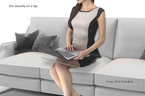 4 Pack Portable Lap Desk 22" Clear Acrylic Activity Lap Tray Lightweight for Coloring Writing Drawing Eating Studying by Marketing Holders in Saudi Arabia