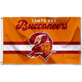 Buccaneers Throwback Vintage Retro 3x5 Banner Flag