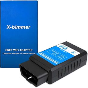 Bootmod3 OBD WiFi Adapter for BMW F/G/I Series Car Enet OBD WiFi Adapter Obd2 Carplay Compatible with BimmerCode,Bimmerlink,xDelete,MHD App OBD for BMW Car Work with iOS,Android,Windows