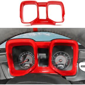 CheroCar for Chevrolet Camaro Dashboard Cover Panel Trim Decoration Compatible with Chevrolet Camaro 2010-2015 (Carbon Fiber)