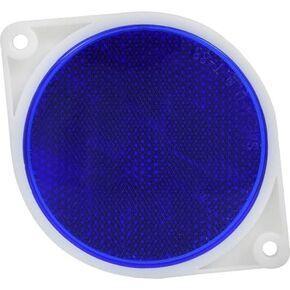 Hillman 844011 Adhesive Reflector Blue (3")