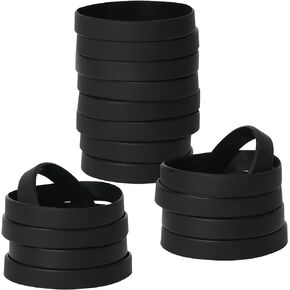 50 pcs Silicone Elastic Wristbands, Customizable Blank Rubber Bracelet Wholesale Bulk Bracelets