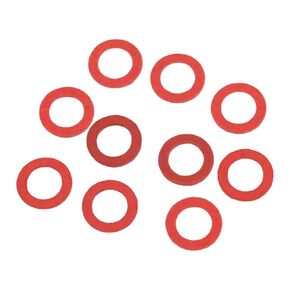 10PCS 90430-08021-00 Lower Unit Oil Drain Gasket 90430-08003 Outboard Fiber Seal Washer Gasket Compatible with Yamaha Outboard 4 Stroke Replace 90430-08020-00 604-45342-00-00 90430-08801-00