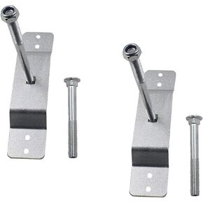 Spare Wheel Carrier Bracket Mounting Wheel Carrier Replacement for Most Trailer Wheels Including Hardware(2 pcs)