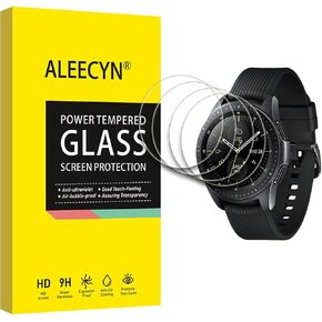(4 عبوات) متوافق مع واقي شاشة Galaxy watch 4 مقاس 42 مم، مضاد للخدش 2.5D، عالي الدقة خالٍ من الفقاعات ومضاد للخدش، صلابة 9H، واقي شاشة من الزجاج المقوى لساعة Galaxy watch 4 42 مم in Kuwait