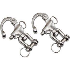 5" Swivel Snap Shackle for Sailboat Spinnaker Halyard &Diving