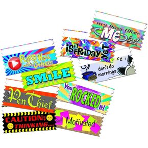 Hodges Badge Company Fun @ Work Multicolor Ribbons – 100 Count Variety Pack (100)