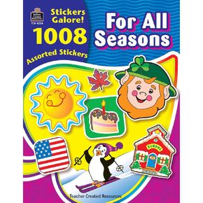 Teacher Created Resources TCR4224-A1 for All Seasons Sticker Book (Pack of 1008)