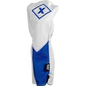 IZZO Golf Premium Headcovers - White/Blue