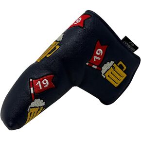 Breakers Golf Blade Putter Cover Headcover 19th Hole Durable Synthetic Leather Magnetic Closure for Scotty Cameron Odyssey Taylormade Ping Callaway