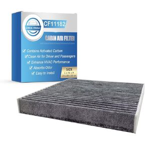 CP182 (CF11182) Premium Cabin Air Filter includes Activated Carbon Replacement for Select Acura and Honda Vehicles Fits select: 2017-2023 HONDA CR-V, 2016-2023 HONDA CIVIC