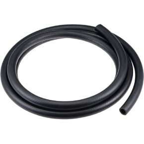 DMiotech 14mm ID 21mm OD 10ft Fuel Line Hose Rubber Fuel System Engine Hose Black for Gas, Diesel, Fuel, Engine Oil, Hydraulic