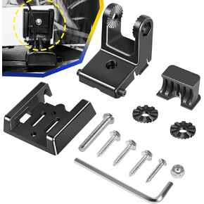7400931 MHX XNT Transducer Bracket - Transducer Mount for XHS model transducers, Transom Mounting Hardware Kit Compatible with XNT 9 20, XNT 9 20 T, XNT 9 QB 90 T, XNT 9 QB 90, XNT 9 SI 180 T, Black