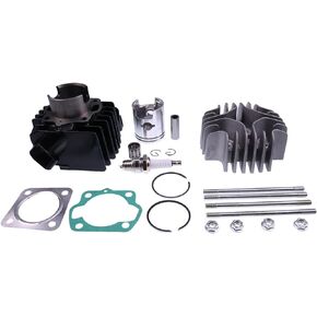 Top End Rebuild Kit 11211-04012-0F0 Compatible for Suzuki JR50 1978-2006 Quadmaster 50 2002-2005