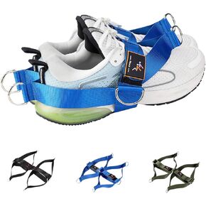 MOOCY Profession 2 Pack All-Legs 4 Ring Fitness Glute Kickback Exercise Ankle Strap Great for Booty Butt Workout，Cable Machine Ankle Strap