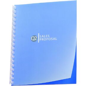 أغطية تجليد العروض التقديمية GBC Designer Premium Plus View، زوايا مربعة، فروست، 25 قطعة في كل صندوق (GBC2514499)، 11 بوصة × 8.5 بوصة × 10 بوصة