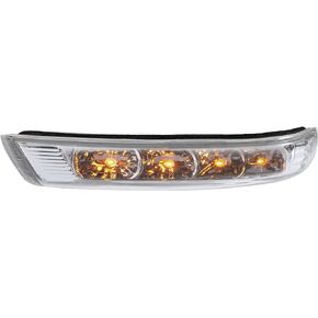 uxcell Car LED No.876133J000 Left Side Rear View Mirror Turn Signal Amber Light Indicator for Hyundai Veracruz Santa Fe 2007-2012