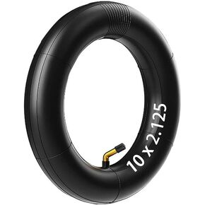 10x2.125 Inner Tube, 10 Inch Tire Tube for Ninebot D40x D18W F25 F30 F65 Hiboy S2 Pro Max Gotrax G4 Nanrobot D4 D5 D6 Electric Scooter Self Balancing Scooter Bike Bicycle Replacement Wheel