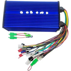 Intelligent Brushless Controller 48V 60V 72V 84V 3000W Maximum Current 100A Aluminium Alloy E-Bike Brushless Motor Controller for Electric Bicycle Scooter