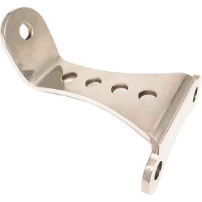 No-Brow Headlight Mount Harley Sportster Big Twin Triumph Universal 3.5" 304 Stainless Steel Mirror Surface Finish