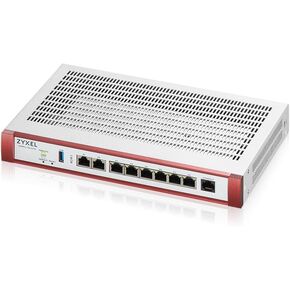 Zyxel USG Flex 200H 5.0Gbps UTM Firewall مع ترخيص أمان لمدة عام | يوصى به لما يصل إلى 100 مستخدم [USGFLEX200H]