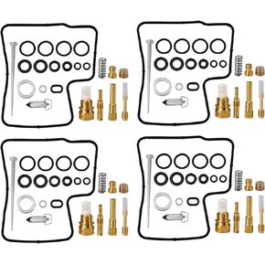 KIPA Carburetor Repair Rebuild Kit For V65 Magna VF1100C V65 Sabre VF1100S Pack-4