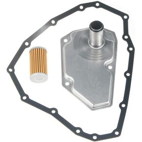 3PCS Transmission Oil Filters & Pan Gasket set Compatible With Nissan Altima Maxima Sentra,OE:33010-JF015,3172628X0A