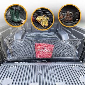Envelope Truck Bed Style Mesh Cargo Net for Jeep Gladiator Rubicon Overland Sport 2020-2022 - Car Accessories - Premium Organizer and Storage - Vehicle Carrier Organizer for Jeep Gladiator