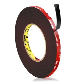 3M Double Sided Tape, Waterproof Heavy Duty Foam Tape, 36FT Length, 0.4 Inch Width for Car, Home Decor, Office Decor