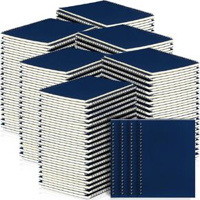 Yahenda Spiral Notebook A5 College Ruled Journal Lined 8.3'' x 5.5'' Bulk Writing Paper Notebook for Office Business School Supplies Christmas End of Year Gift(Deep Blue,36 Pcs)