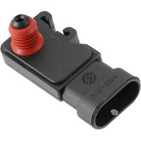 X AUTOHAUX Manifold Absolute Pressure Sensor MAP Sensor 32316-99 933-1003 MC-MAP3 10220075 32416-10 32417-10 32424-98 for Harley Davidson Dyna Softail Sportster
