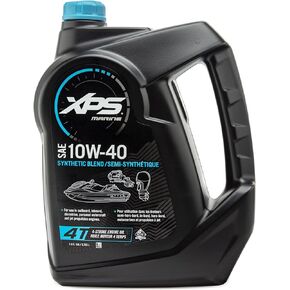 XPS Marine SAE 10W-40 Synthetic Blend 4T, 4-Stroke Engine Oil, 1 Gallon Jug