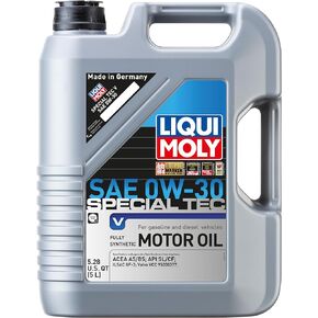 LIQUI Moly Special Tec V SAE 0W-30 | 5 L | Synthesis Technology Motor Oil | SKU: 20204