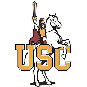 13 Inch USC Traveler Trojan Warrior Decal University of Southern California Trojans SC CA Removable Wall Sticker Art NCAA Home Room Decor 13 1/2 by 9 Inches