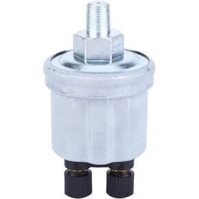 Oil Pressure Sensor Replacement, Oil Pressure Sending Unit 1/8-27 NPTF Thread Unit 0-10 Bar For VDO, Gauge Pressure Sender