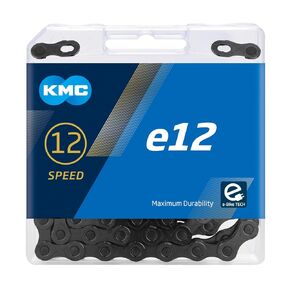 KMC CAD. E12 TI-N E-Bike 1/2x11/128 130ESL.12V Black