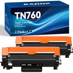 Compatible TN760 Toner for Brother Printer Replacement for Brother TN760 TN 760 TN730 TN 730 Toner TN-730/TN-760 for MFC-L2710DW HL-L2350DW HL-L2370DWXL MFC-L2750DW DCP-L2550DW HL-L2395DW