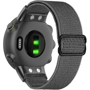 Stretchy Loop Nylon Strap Compatible with Garmin forerunner 45/45S Bands Replacement Accessory Adjustable Elastic