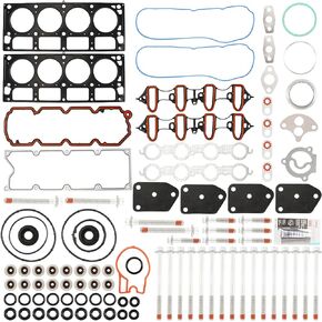 31PCS Engine Cylinder Head Gasket Set for 2006 Avalanche 1500 5.3L, 2004-2009 Silverado 1500 5.3L, 2004-2009 Sierra 1500 4.8L, 2008-2009 H3, 2004-2008 Savana 3500 4.8L- HS26191PT