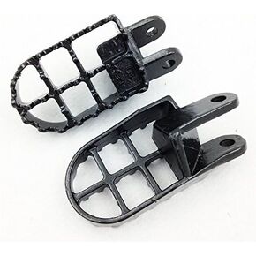 HTTMT MT216-003- Gunmetal Motocross MX Dirt Bike Racing Foot Pegs Compatible with BW80 DT50 PW50 PW80 RT100 RT180 TT225S TT225T TTR110 TTR90 TW200 WR200 250 500 XT225 250 350 YZ125 250 in Kuwait