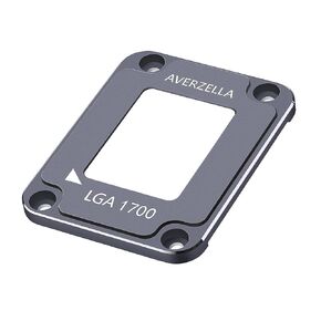 CPU Contact Frame for LGA 1700 Retrofit Kit, 1700-BCF Stand Intel 12th/13th Generation Anti-Bending Buckle, Aluminum CPU Fixed Fastener, Standard for Coolers (Silver)