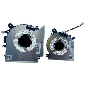 CPU and GPU Cooling Fan for MSI Katana GF76 Pulse GL66 11UEK Pulse GL76 MS-17L1 GF66 11UC MS-1581 Series Laptop N459 N460